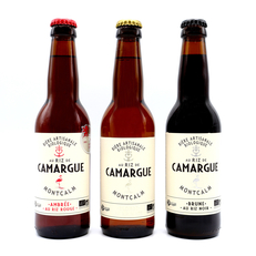 Bière bio au riz de Camargue - Domaine de Montcalm - Au 429 idées Nîmes