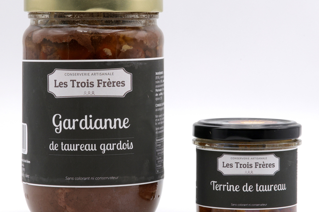 Gardianne et terrine de taureau Les Trois Frères - Nîmes - Au 429 idées Codognan 