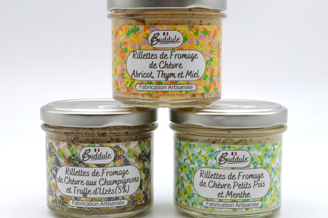 Rillettes de fromage de chèvre Badibule - Nîmes- Au 429 idées Codognan