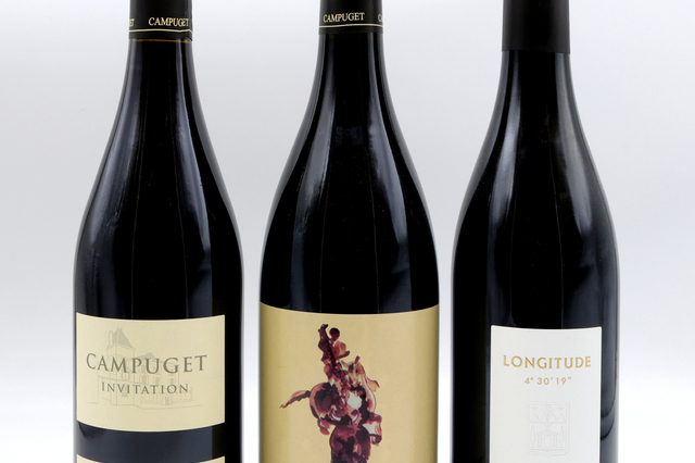 Sélection vins rouges Château de Campuget terroir Gardois - Nîmes - Au 429 idées Codognan