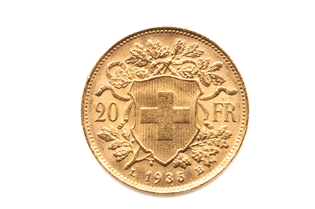 20 FRANCS SUISSE - CAP OR NUMISMATIQUE Nimes