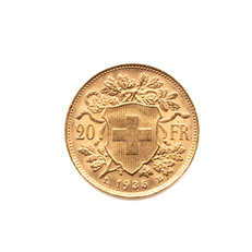 20 FRANCS SUISSE - CAP OR NUMISMATIQUE Nimes