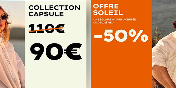Maison Acuitis Nîmes opticien • promo sur les lunettes solaires