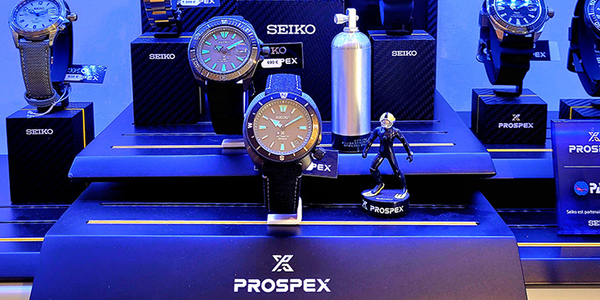 La bijouterie Thomas à Nîmes vend la montre Seiko Prospex 