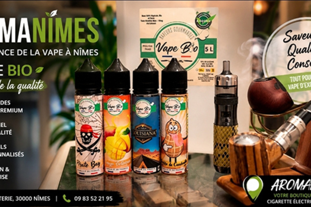 AromaNîmes . magasin de vapotage à Nîmes 