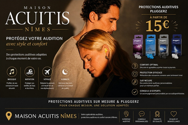 Acuitis Nîmes • protections auditives sur mesure