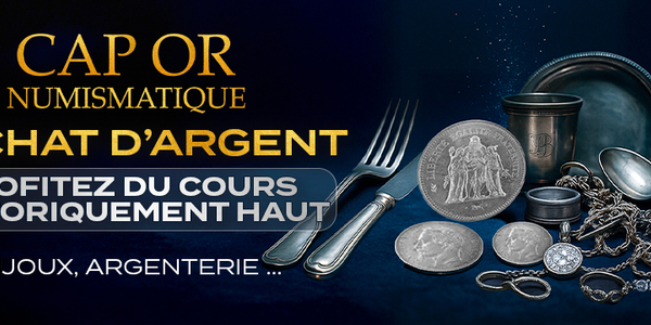 Cap or Numismatique Nîmes • Rachat et vente d'argent Nîmes