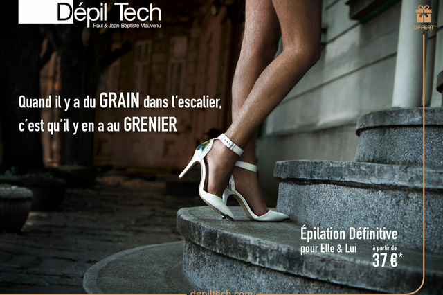 Depil Tech Nîmes spécialiste de l'Epilation définitive et de soins de la peau high-tech au centre-ville de Nîmes.(® Depil Tech)